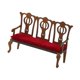 thumbnail image 3 of Silla De Madera Decorativa Para Casa De Muñecas A Escala 1:12 Para Niños Pequeños De 3 Años O Más, Niñas Y Niños, Silla De Tres Plazas., 3 of 5