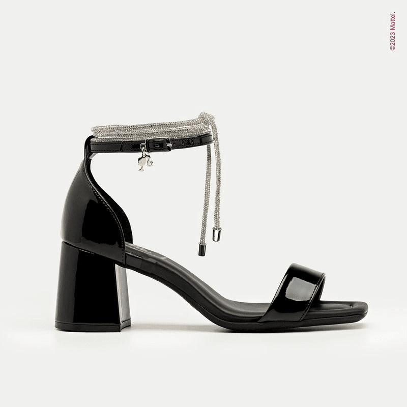 Sandalia Mujer 6300 Barbie Negro Piccadilly