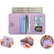 thumbnail image 2 of Cartera Mujer Pequeño Con Rfid Bloquea, Mini Monedero Bifold Para Tarjetas, Billetera De Piel Plegable Con Bolsillo, Tarjetero Minimalista Con Ventana De Identificación Para Chica Mujer, 2 of 5