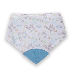 Babero Bebé Niño Blanco Pillin