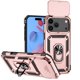 thumbnail image 4 of Funda Resistente Anillo Soporte iPhone 17 Pro Max Privacidad Cámara Montaje Magnético Oro rosa, 4 of 6