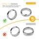 thumbnail image 4 of Ajustador de Anillo Likimar 57 piezas, 3 colores, DIY, 4 of 6