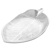 Oem - Bandeja De Frutas Verduras Frutero Centro De Mesa Hoja Plata