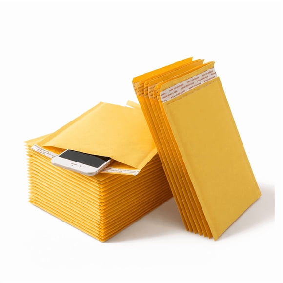 Pack 100 Sobre Kraft Acolchado Con Burbujas Para Envíos