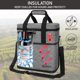 thumbnail image 2 of Bolsa portabotellas Opux con aislamiento para 6 botellas, color gris, 2 of 8