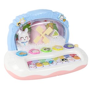 Bothyi - Juguete De Animales Interactivos Para Bebés Con Música Para Niños Pequeños Regalos De Cumpleaños Azul