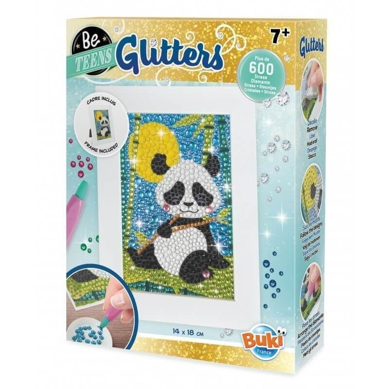 Buki France - Juego Manualidad Bordado De Diamantes - Panda