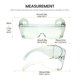thumbnail image 5 of Gafas de seguridad Fit Over Calabria 3000 transparentes, paquete de 3 unidades, unisex, 5 of 9