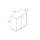 thumbnail image 4 of Armario Con 2 Puertas Multi Blanco, 4 of 4