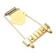 thumbnail image 1 of Pieza De Reparación Para Puente De Cordal Trapezoidal De Guitarra De 6 Cuerdas Para Guitarra Archtop De Jazz, Color Dorado, 1 of 5