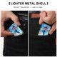 thumbnail image 3 of Super Mario-theme Copper Metal Lighter Shell, Premium Replacement Refillable Lighter Case with Durable Metal Construction, Compatible with Zippo and Most Standard Lighter Models, 3 of 6