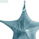 thumbnail image 3 of Estrella De Genero De Metal Plateada 80cm, 3 of 3