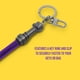thumbnail image 3 of Bolígrafo de gel IQ LEGO Star Wars Sable de Luz morado con clip, 3 of 6