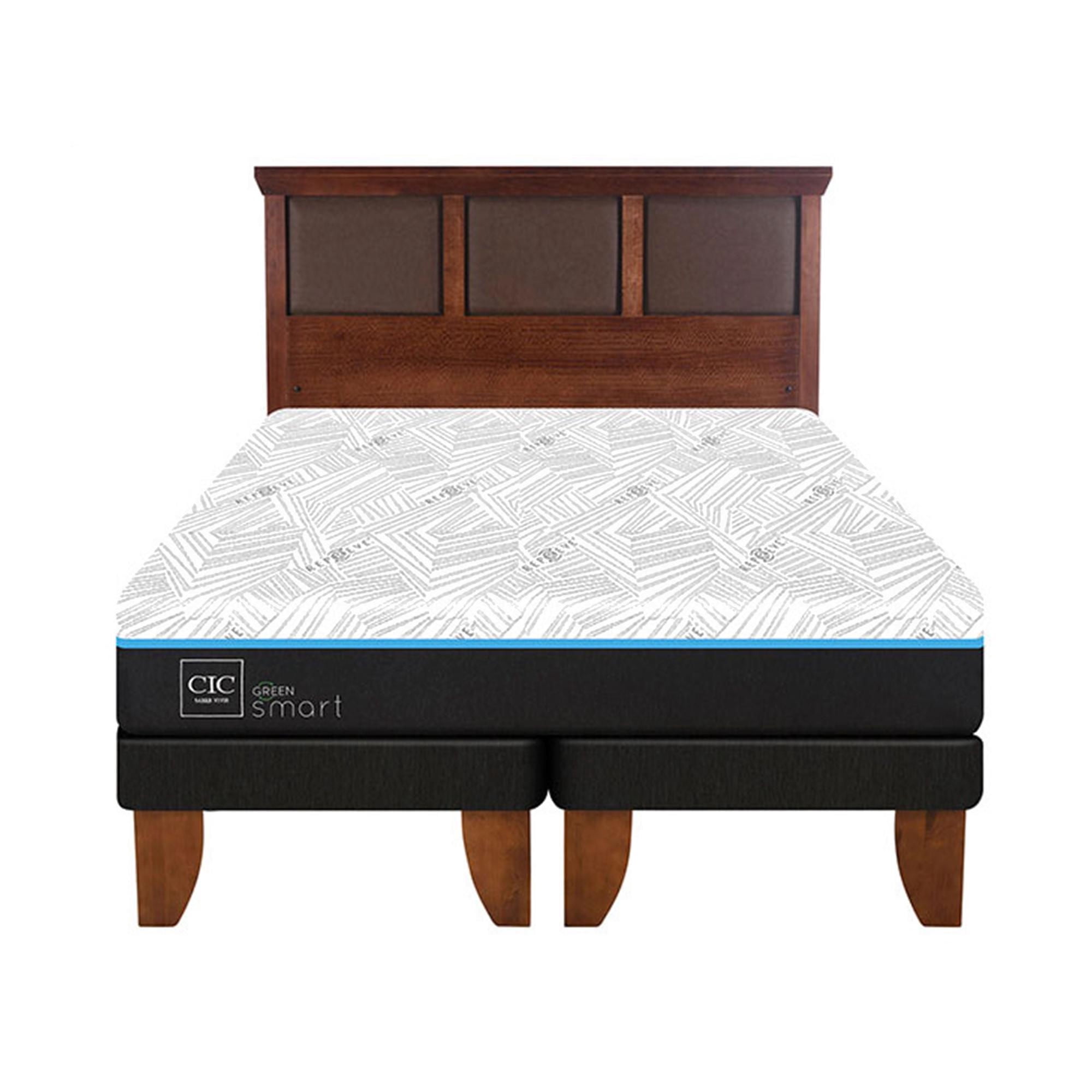 Cama Europea Green Infinity King Base Dividida