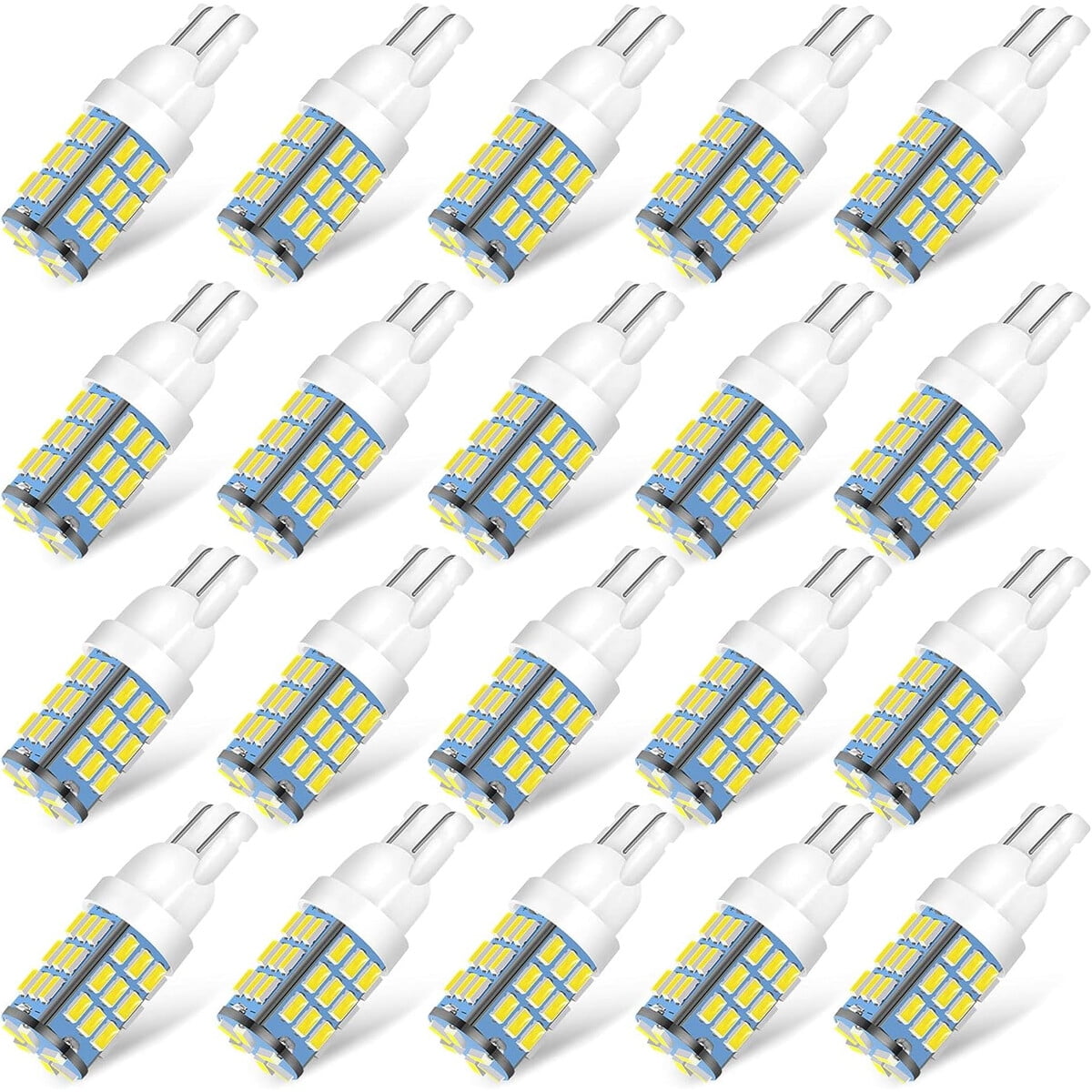 Ampolletas Led T10 Acohuike 12v 500lm Blancas Pack 20 Universal