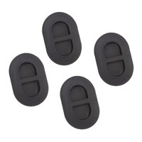 Magideal - 4 Uds. Tapones De Drenaje De La Bandeja Del Suelo Del Coche, Fácil Instalación De Goma, Reemplazo Duradero, Tapones De Cuerpo De La Bandeja Del Suelo