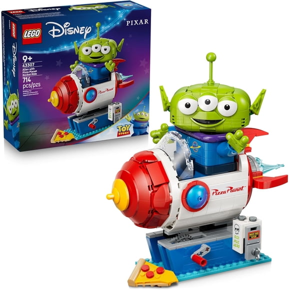 LEGO Disney and Pixar Toy Story Alien with Pizza Planet Rocket Ride - 43307