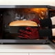 thumbnail image 4 of Guantes de Horno de Silicona, Guantes de Cocina Resistentes al Calor con Tejido, Agarre Flexible para Hornear, Asar, Juego de Manoplas de Cocina 2 Piezas Rojo 12.6x5 pulgadas, 4 of 6