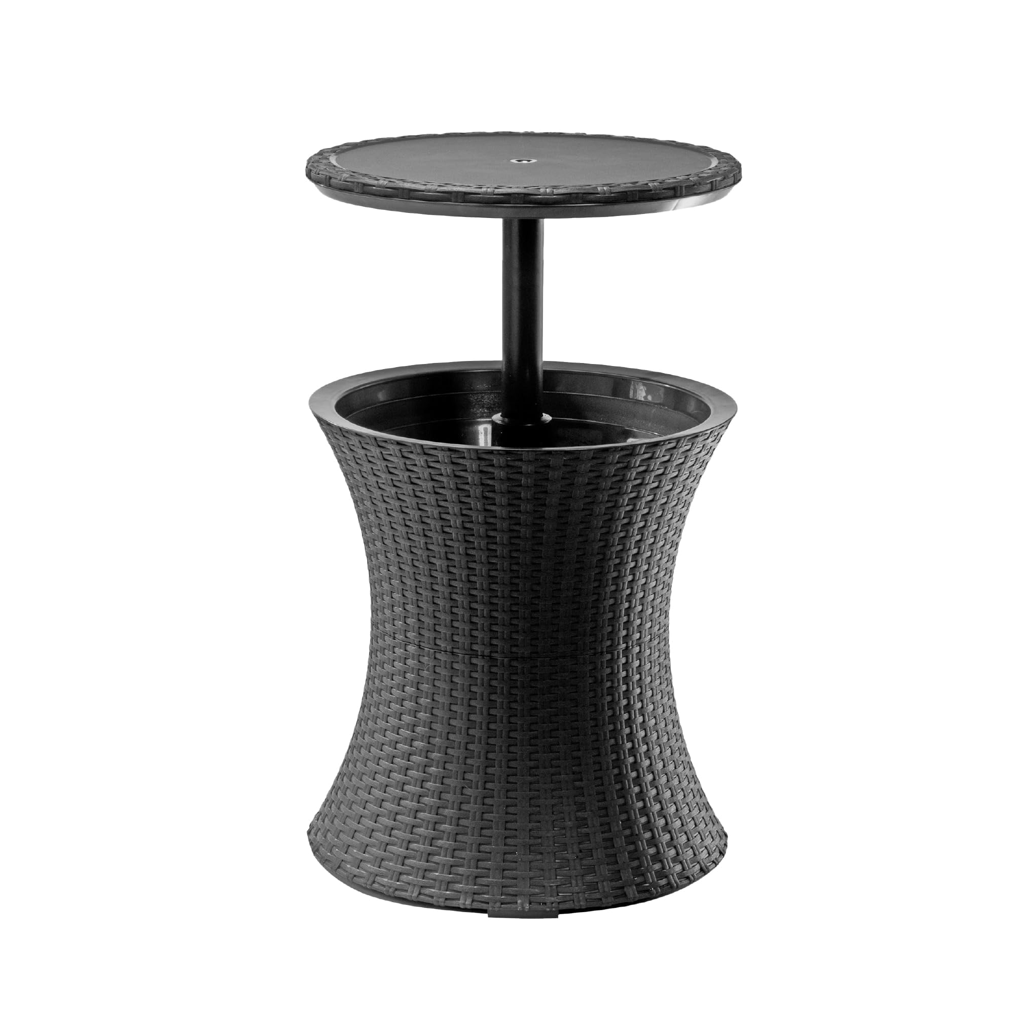 Keter - Muebles Para Patio Al Aire Libre Pacific Cool Bar Gris Oscuro
