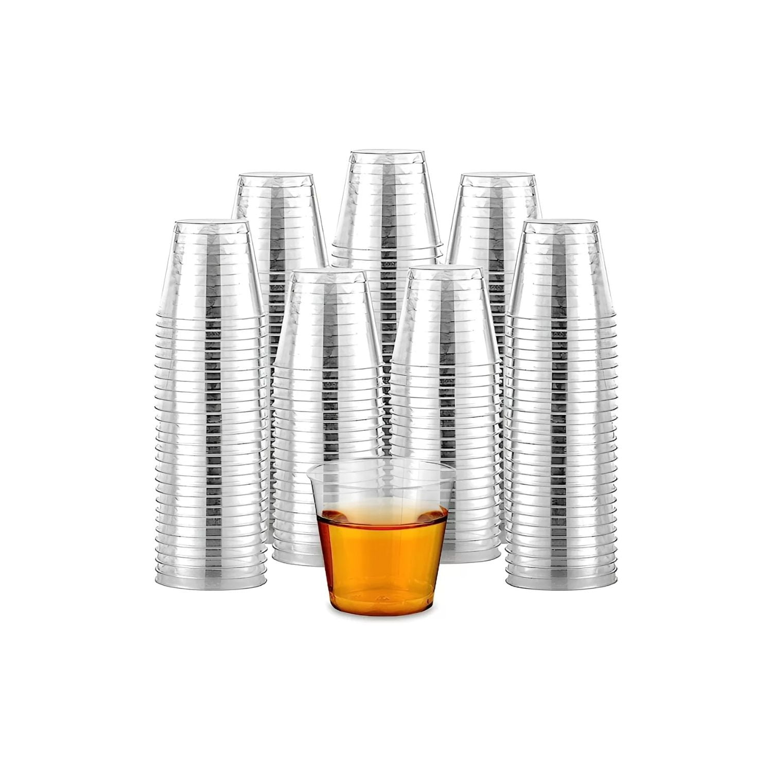 Disparo - Set 50 Vasos Shot Postres Pocillos Vasos Plastico 102ml