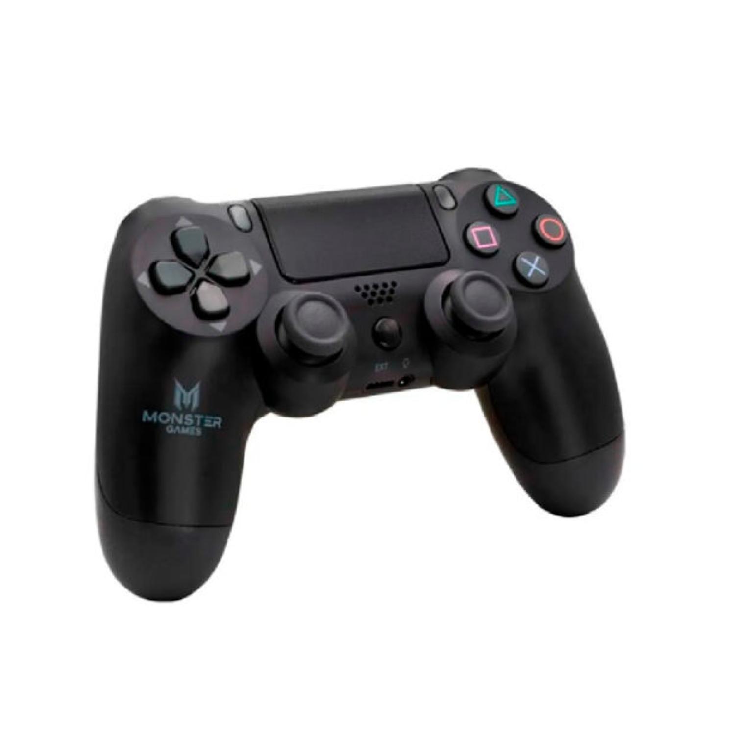 Monster - Joystick Mando Bluetooth Recargables Ps4 Negro 5065