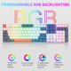thumbnail image 2 of Teclado Redragon K668 PRO Inalámbrico RGB de 108 teclas, 2 of 8