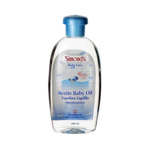 Aceite Baby Oil Botella 200 ml Simond’s