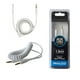 thumbnail image 4 of Cable Auxiliar Audio Jack 3.5 Trenzado 1.8mts Blanco, 4 of 5