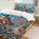 thumbnail image 1 of Cars Piston Cup Circuit Blue, Red, Lightning McQueen And Mater 3 Piece Toddler Thickening Bed Set - Comforter, 1 of 5