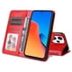 thumbnail image 5 of Funda tipo cartera FOXDOCK para Xiaomi Redmi 12 4G , diseño girasol en relieve, cuero PU, cierre magnético, soporte y tarjetero, 5 of 5