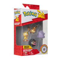 Pokemon - Pack 4 Figuras De Batalla 5 Cm Pokémon