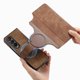 thumbnail image 4 of Funda Billetera Magnética para Samsung Galaxy Z Fold 3 Soporte Tarjetas Desmontable Marrón, 4 of 6
