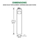 thumbnail image 3 of Filtro de repuesto AO Smith Basic para el sistema AO-MF, 3 of 5