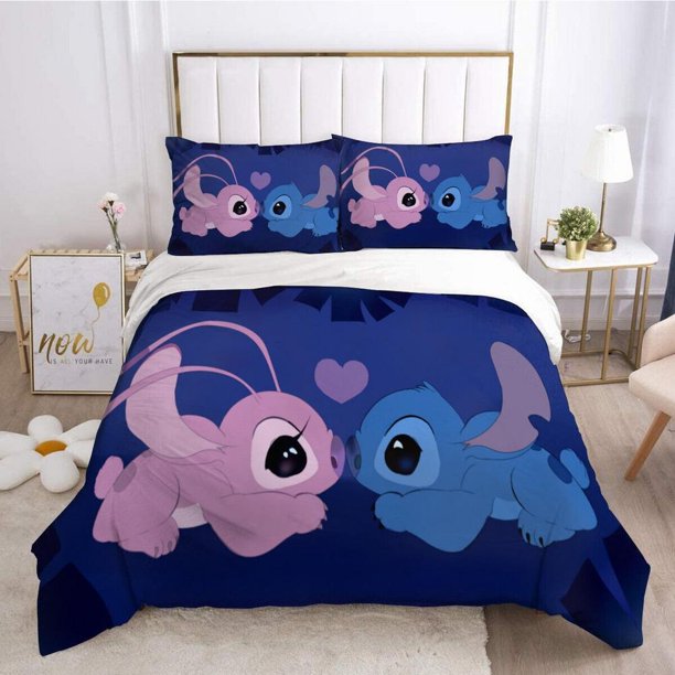 Cartoon Animals Quilt Duvet Cover Set Children Queen Bed Linen3-Piece Bedding Set