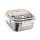 thumbnail image 2 of Caja De Almacenamiento Para Frigorífico, Contenedor De Almacenamiento De Alimentos Sellado Para Viajes, Cocinas Y Acampadas, 20 Cm X 20 Cm X 10 Cm, 2 of 3