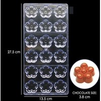 Genérico - Moldes Chocolate Moldes De Chocolate Policarbonato Flores