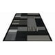 thumbnail image 3 of Alfombra Pasillera 3d Wm 60x180 Cm Decorativa - 1.8 M - 60 Cm - Con Diseno - Gris Y Blanco, 3 of 3