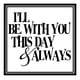 thumbnail image 1 of Decomural I'll Be With You Love WS-15653, 1 of 2