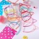 thumbnail image 4 of Diademas de plástico para niña con diseño de conejito y gato (10 unidades, colores variados), 4 of 7