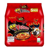 Buldak Ramen Picante X2 Samyang 140G*Pack 5 Bolsas