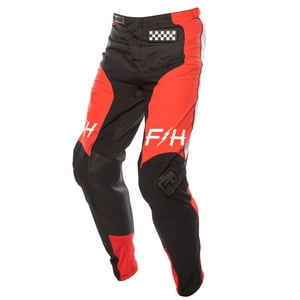 Pantalon Fasthouse Moto Mx Raven 2 Tpr Neg/Rj/Bl 32
