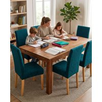 Mylhogar - Set De 6 Fundas Para Sillas Estampado Botanico