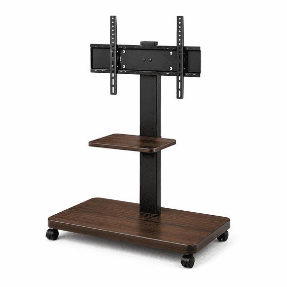 Soporte Tv Móvil Con Ruedas 32 A 75 Base Pedestal