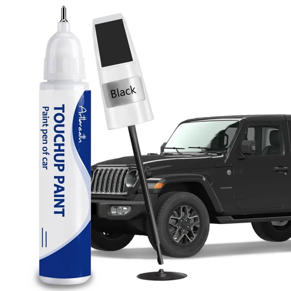 Lápiz de pintura de retoque Artbreath negro PX8 para Jeep 12 ml
