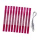 thumbnail image 2 of Juego De 10 Tubos De Aluminio Para Carillón De Viento, Vacíos, Para Jardín, Exteriores, Adultos Y Ni?os, Color Rosa, 2 of 5