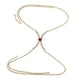 thumbnail image 4 of Accesorios De Joyería De Cadena De Pecho De Lencería Para Club Summer Mujeres Y Ni?as Red Diamond Gold, 4 of 5