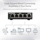 thumbnail image 2 of Switch Gs305 5 Puertos Gigabit Ethernet Unmanaged, 2 of 3