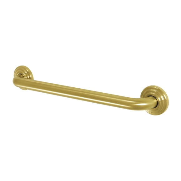 Barra de apoyo decorativa Restoration de 18" en latón cepillado Kingston Brass