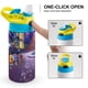 thumbnail image 4 of Supermonstruos Botella de Agua con Tapa Pop Top de Un Toque, Acero Inoxidable, a Prueba de Fugas, para Deportes, Botella Infantil azul 12 oz, 4 of 6