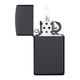 thumbnail image 3 of Encendedor Zippo Lighter Slim Black Matte Negro, 3 of 6